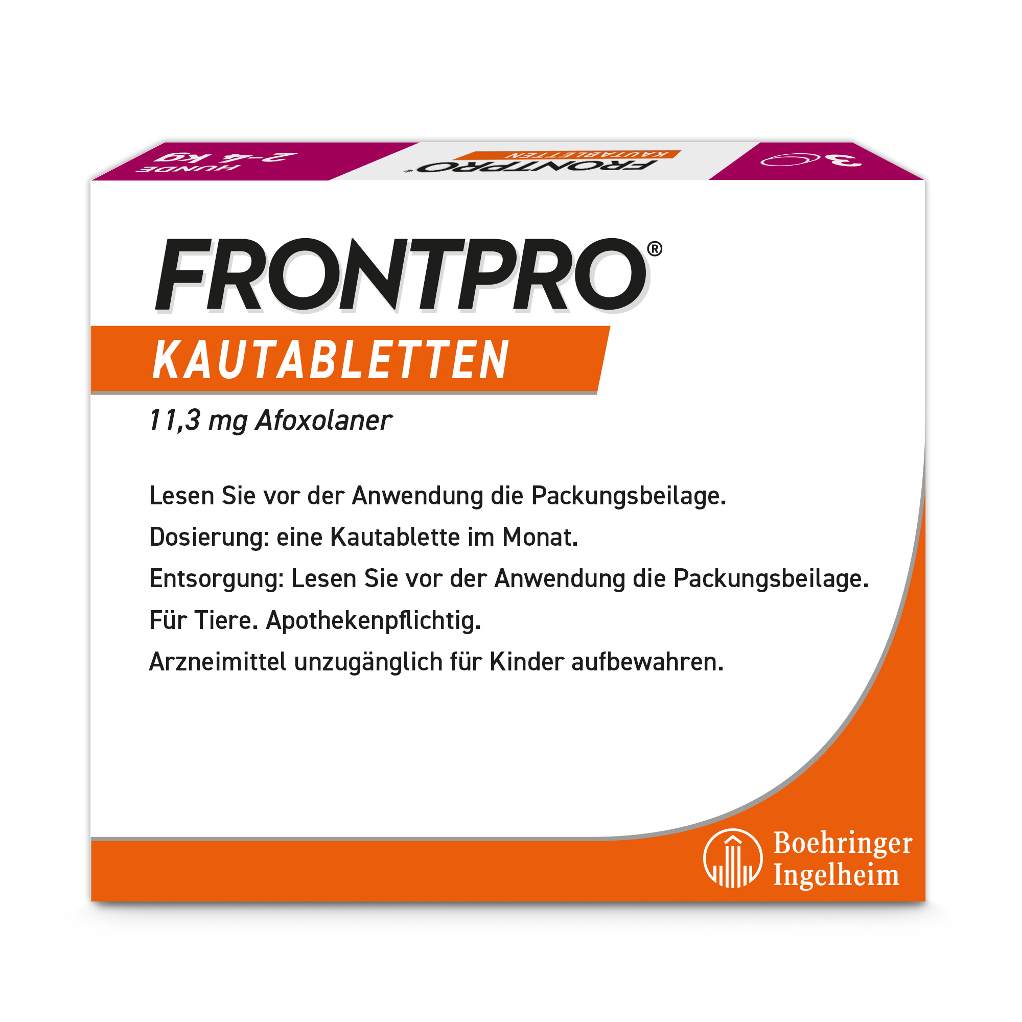 FRONTPRO S Deutsche Packung Back